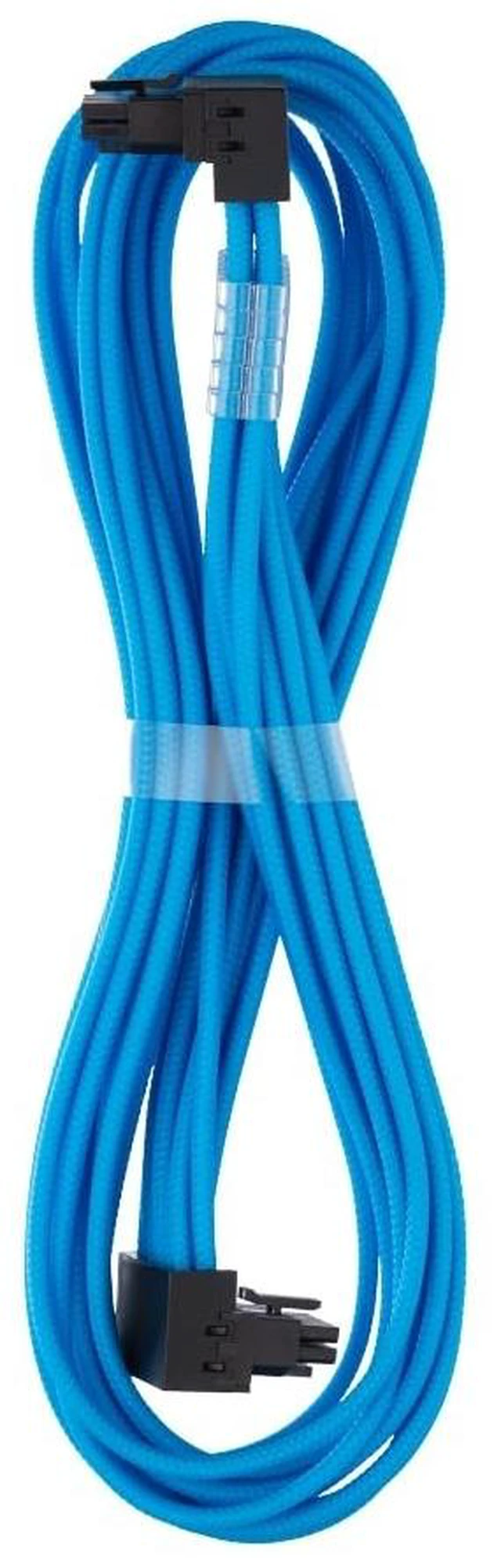 Main image of CableMod Pro ModMesh 12V-2x6 PCIe Cable for Corsair T5 (Lt Blue, 16p,90B)