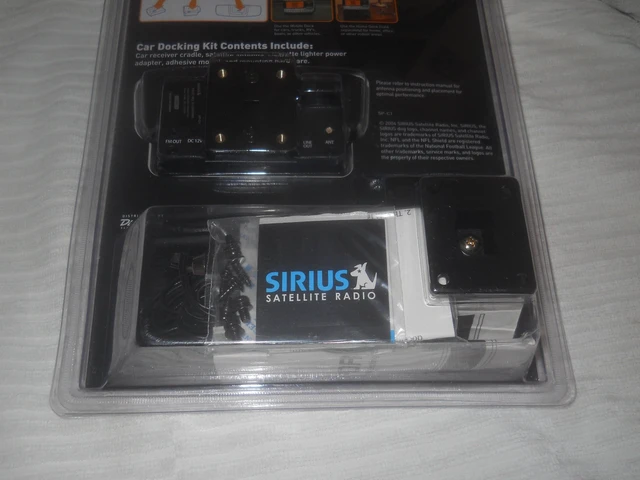 Alt view image 3 of 4 - Sirius SPC1 Sportster Car Docking Station with Car Antenna