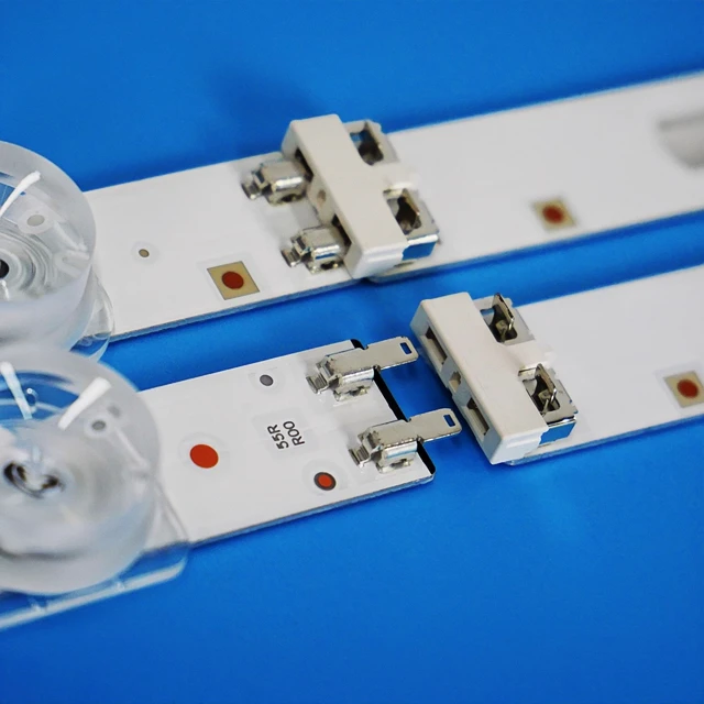 Alt view image 4 of 5 - XIMAIACC LED Strip(8) for BN96-50315A BN96-50316A UN55TU8000F UN55TU800DF SVC550F53 UN55TU7000FXZA UN55TU700DF V0T7-550MA-R0 V0T7-550MB-R0 UN55TU8200F GU55TU7199U JL.D550A1330-408AL-M_V02