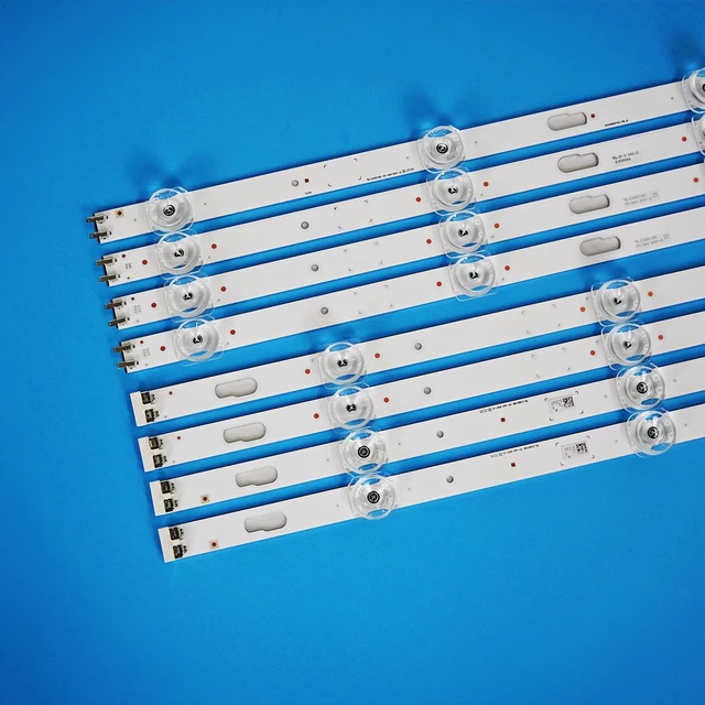 Alt view image 2 of 5 - XIMAIACC LED Strip(8) for BN96-50315A BN96-50316A UN55TU8000F UN55TU800DF SVC550F53 UN55TU7000FXZA UN55TU700DF V0T7-550MA-R0 V0T7-550MB-R0 UN55TU8200F GU55TU7199U JL.D550A1330-408AL-M_V02