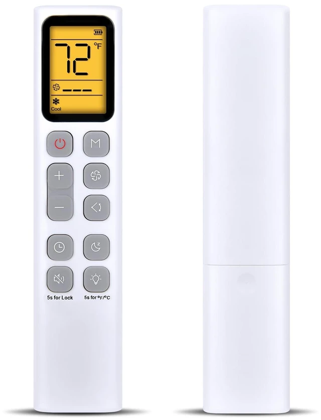 Main image of Remote Replacement for DREO Portable Air Conditioners AC318S AC319S AC515S