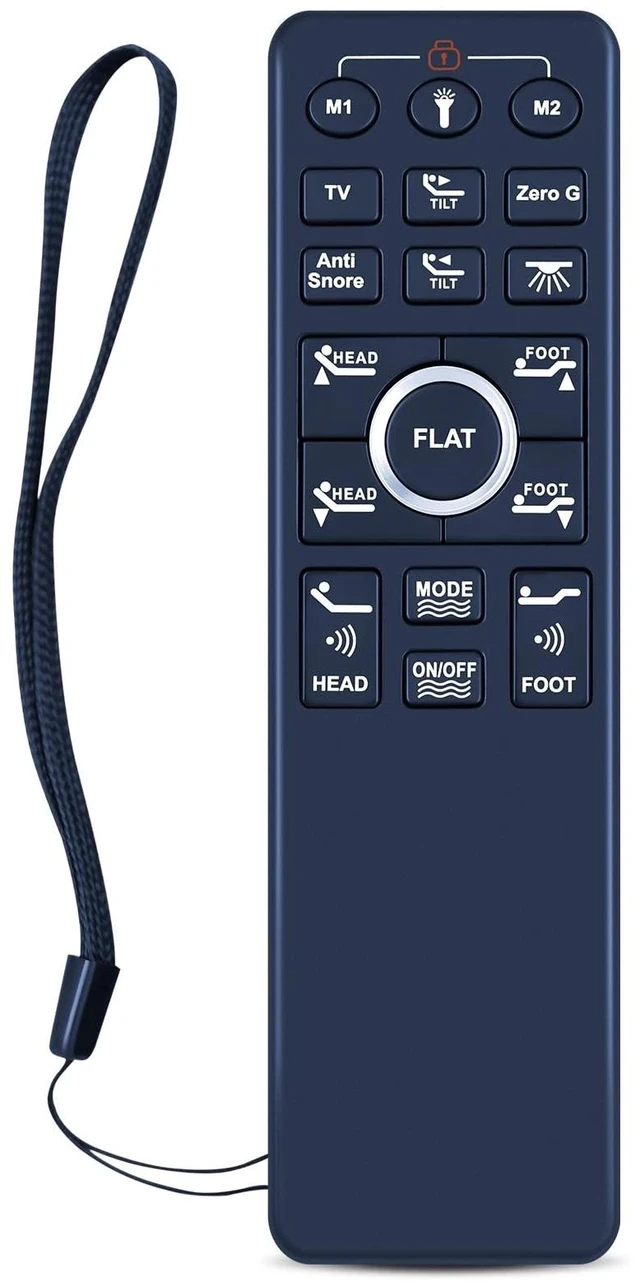 Main image of Rankle Memory Replacement Remote Control for Sven and Son Adjustable Bed Base, for MLILY, for Richmat HJH89, for EGOHOME MS300-ADJ-BED-SPK-14MAT, for Dyonery Mattress, for MUUEGM