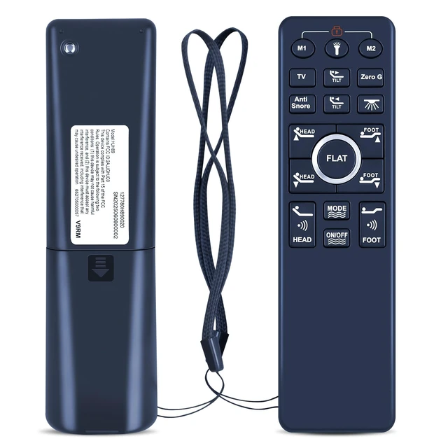 Alt view image 3 of 4 - Rankle Memory Replacement Remote Control for Sven and Son Adjustable Bed Base, for MLILY, for Richmat HJH89, for EGOHOME MS300-ADJ-BED-SPK-14MAT, for Dyonery Mattress, for MUUEGM