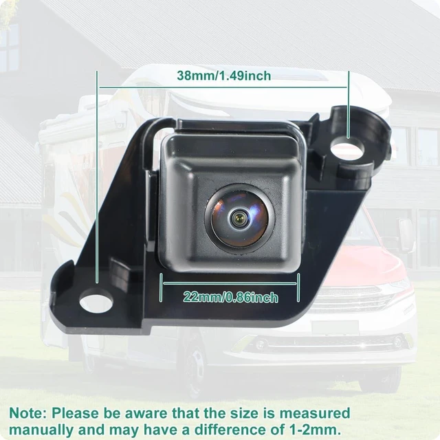 Alt view image 2 of 5 - 86790-04010 Rear View Backup Camera Fit for Toyota Tacoma 2009-2013, GreenYi Parking Assist Cam Replaces OE Number 590-086, 8679004010