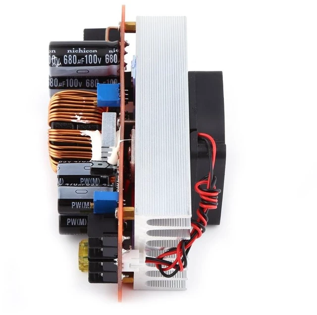 Alt view image 2 of 5 - 1500W Boost Converter DC Step-up Power Supply Adjustable 10-60V to 12-90V, 2 PCS