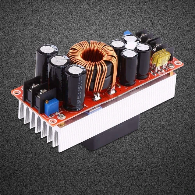 Alt view image 3 of 5 - 1500W Boost Converter DC Step-up Power Supply Adjustable 10-60V to 12-90V, 2 PCS
