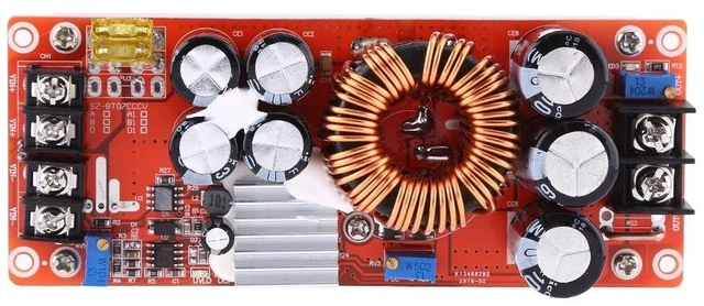 Alt view image 5 of 5 - 1500W Boost Converter DC Step-up Power Supply Adjustable 10-60V to 12-90V, 2 PCS