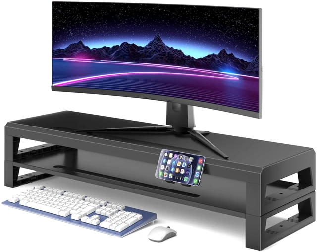 Main image of GECKOSTROLL Computer monitor stand (Basic Version, Two-layer 700mm)