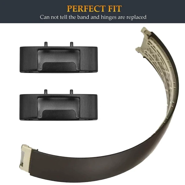 Alt view image 4 of 5 - Beat Studio Pro Headband and Hinges Same as the OEM Arch Band + Hinge Repair Kit Parts Replacement for Beats by Dre Studio Pro (A2924) and Studio 3 (A1914) Headphones (Deep Brown)