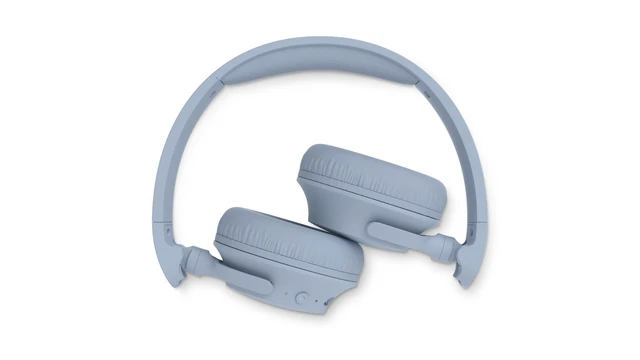 Alt view image 4 of 5 - Philips TAH4000 Wireless On-Ear Bluetooth Headphones, 70H Playtime, Dynamic Bass - Blue