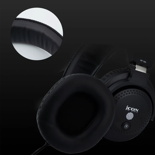 Alt view image 4 of 5 - iCON Pro Audio HP-160 Closed-Back Studio Headphones for Mixing Monitoring