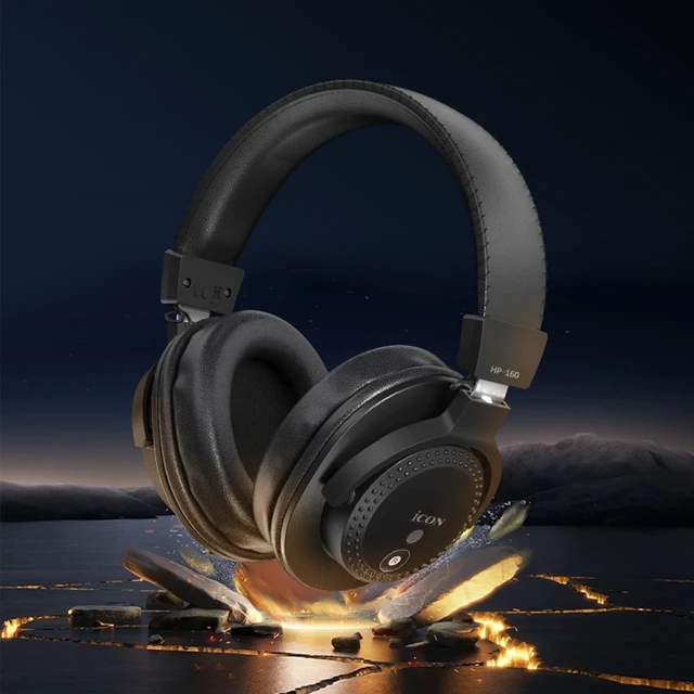 Alt view image 5 of 5 - iCON Pro Audio HP-160 Closed-Back Studio Headphones for Mixing Monitoring