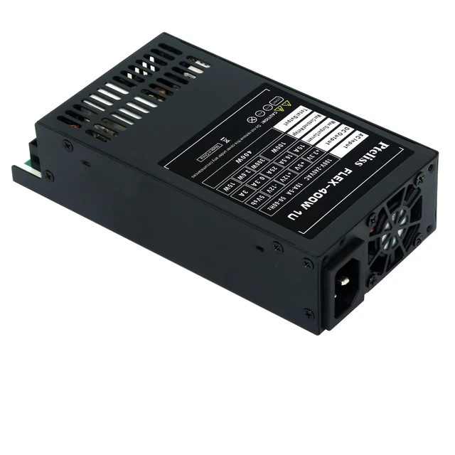Alt view image 2 of 5 - Ptcliss 400W Full Modular 1U Flex ATX Power Supply 80 Plus Bronze Efficiency, Flex-400W