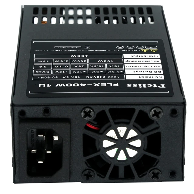 Alt view image 3 of 5 - Ptcliss 400W Full Modular 1U Flex ATX Power Supply 80 Plus Bronze Efficiency, Flex-400W
