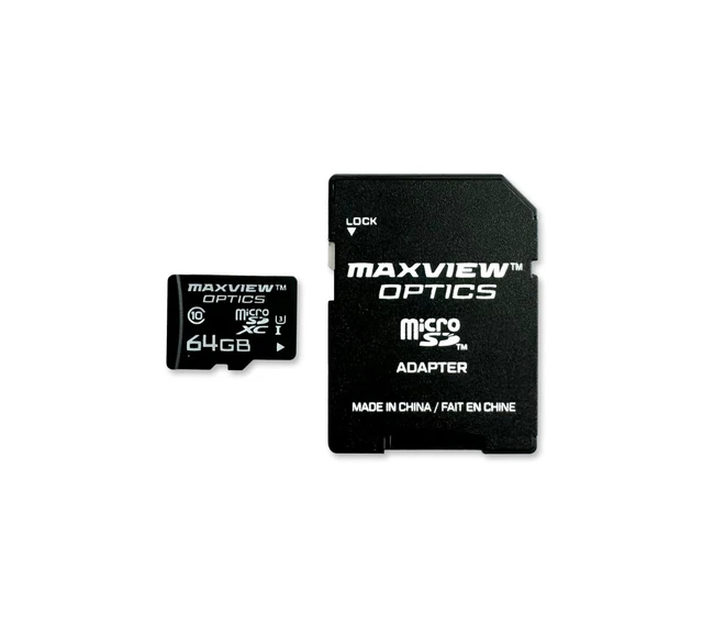 Alt view image 2 of 3 - 64GB MicroSD for Maxcam Cameras by Maxview Optics