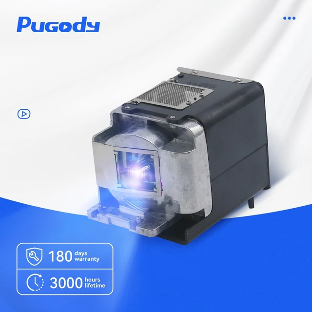 Alt view image 2 of 5 - Pugody A+ Quality VLT-HC3800LP/VLT-XD590LP Replacement Projector Bulb Lamp for Mitsubishi HC4000 HC3800 HC3200 HC3900 HC3200u HC3800u HC3900u HC4000u Projector with Housing