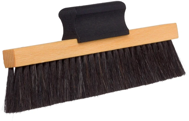 Main image of Redecker Phonograph Record Brush, Beechwood and Extra-Soft Goat Hair, Preserves Records and Record-Players, 6 inches, Made in Germany