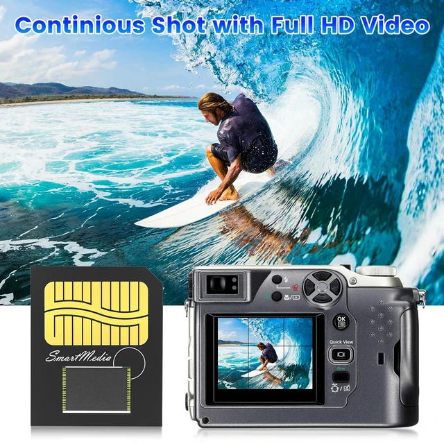 Alt view image 2 of 5 - SmartMedia Card 128MB SM Memory Card (black-128mb)