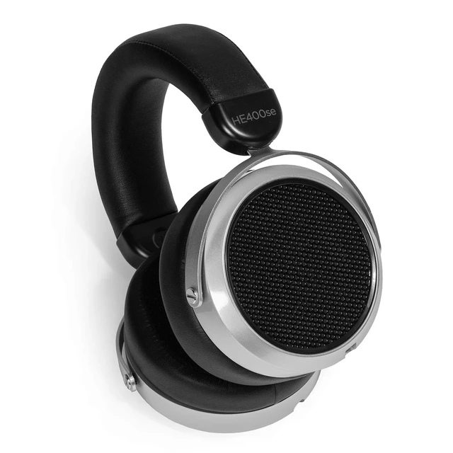 Alt view image 2 of 5 - HiFiMAN HE400se HiFi Headphones for Mobile Use with Stealth Magnet Technology, Silver, Adjustable (Packaging May Vary)