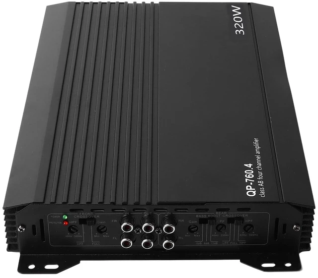 Alt view image 3 of 5 - SUNGOOYUE Car Amplifier Stereo Aluminum Alloy 4 Channel Power Amp with Pure Aluminum Casing Dual Coil Transformer High Capacity Capacitors for Car Audio Speaker Use