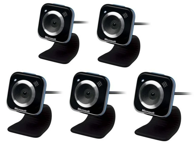 Main image of Microsoft LifeCam VX-5000 Webcam (Red Accent)