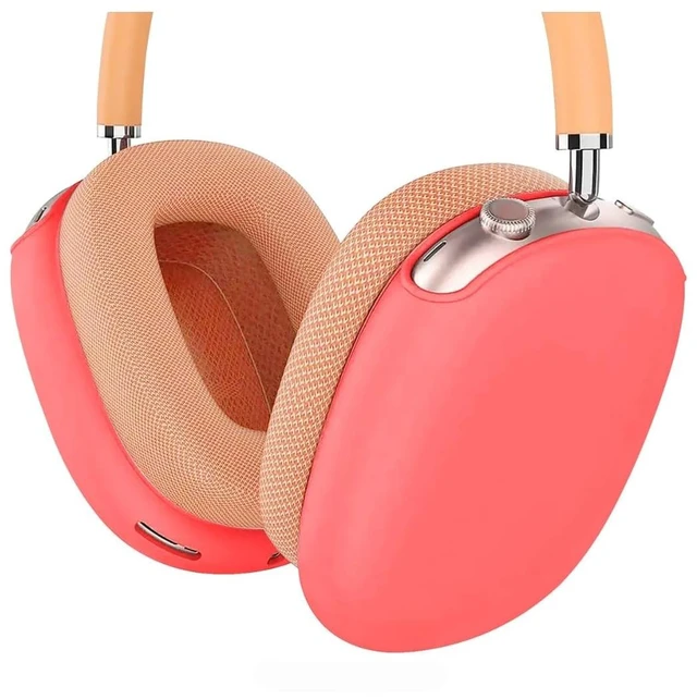 Main image of SaharaCase - Liquid Silicone Cover Case for AirPods Max, Orange, (HP00182)