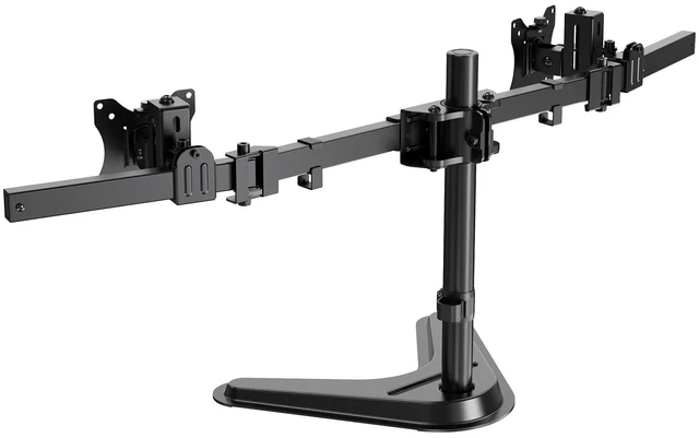 Main image of Dual Monitor Stand fits 17-40 inch, Free Standing Heavy Duty Monitor Mount