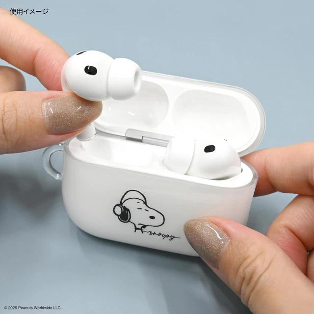 Alt view image 5 of 5 - Gourmandies Peanuts Snoopy AirPods Pro 3 Compatible Soft Case Snoopy SNGG-205A