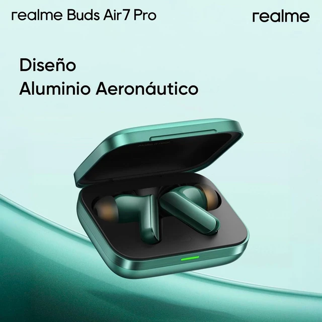 Alt view image 4 of 5 - realme Buds Air 7 Pro with Ai Live Translation, 11mm+6mm Dual-dac Driver, 48 Hrs Playtime, 53 dB ANC, LHDC, 45Ms Low Latency, 360 Spatial Audio, IP55 Dust & Water Resistant, BT 5.4 - (Grey)