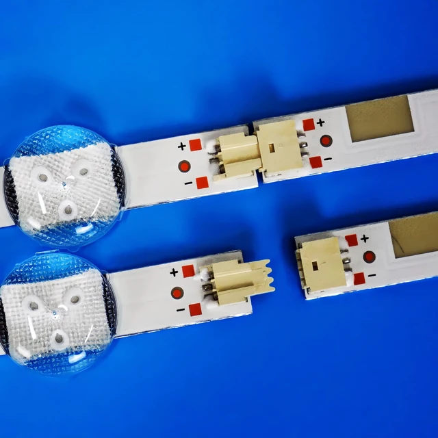 Alt view image 3 of 5 - LED Strips for UN40J5200AF BN96-37622A LM41-00144A V5DN-395SM0-R2 R3