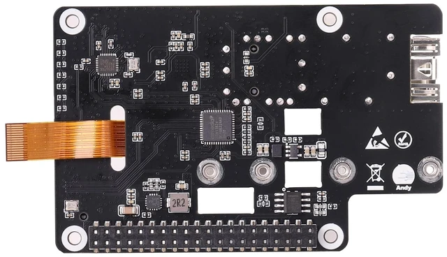 Alt view image 5 of 5 - PCIe M.2 SFP HAT+ for Raspberry Pi 5, NVMe Adapter Board