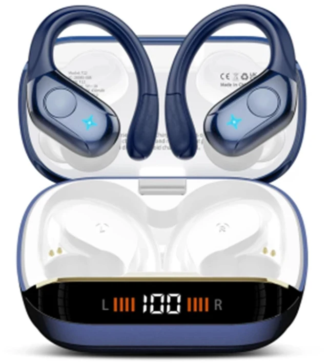 Main image of Wireless Earbuds Bluetooth 5.4 Headphones Sports, 75Hrs Bass Hi-Fi Stereo
