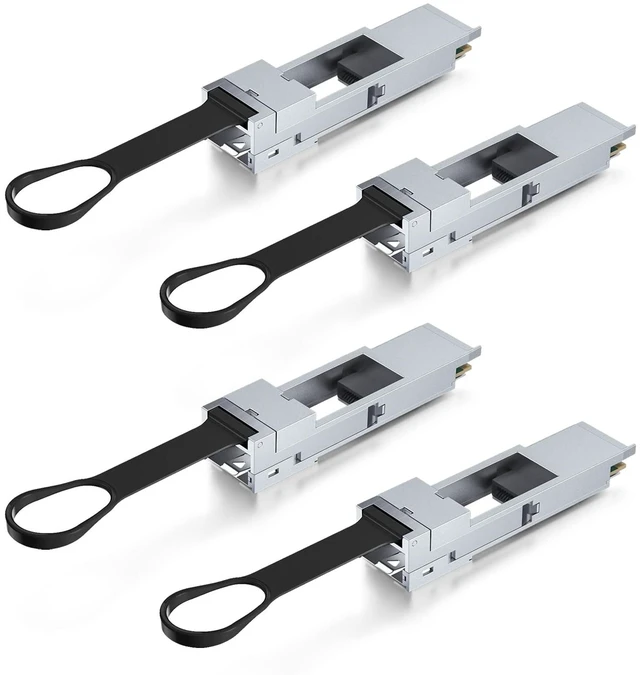 Main image of ipolex 40G QSFP+ to 10G SFP+ QSA Adapter Converter Module for Mellanox MAM1Q00A-QSA, Dell 407-BBRO, Juniper, Arista, Extreme, Nokia 474938A, H3C and More, Support SFP+ Modules and Cables Reach, 4 P