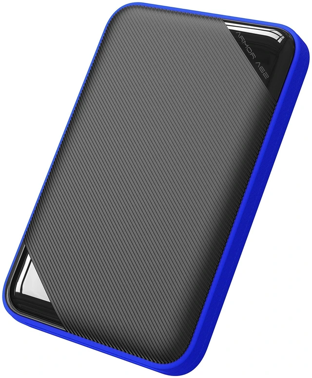 Main image of Silicone Power SP040TBPHD62LS3B Portable HDD 4TB 2.5" USB 3.2 Gen 1 Compatible, IPX4, Waterproof, Impact Resistant, A62 Series, Gaming Blue