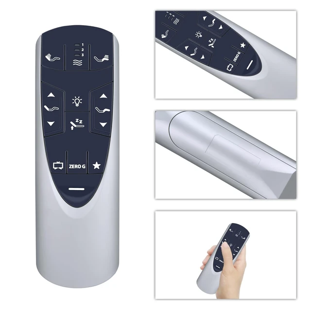 Alt view image 3 of 4 - RF358A Remote Control for Tempurpedic Ergo/Extend Adjustable Bed (RF502A)