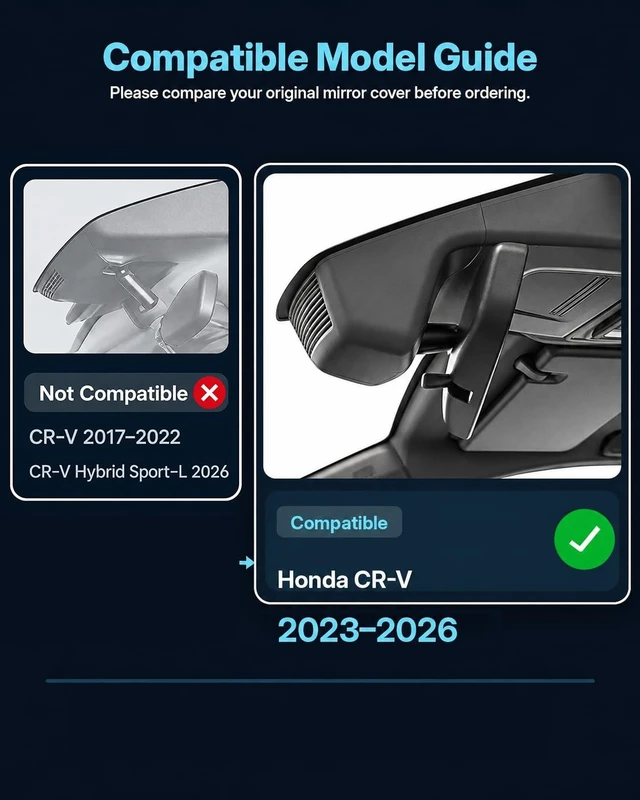 Alt view image 2 of 5 - OVAMAN OEM-Fit 4K Dual Dash Cam for Honda CR-V/Hybrid 2023-2026, 128GB