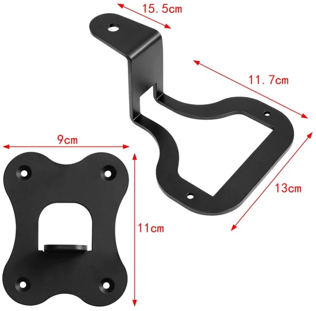 Alt view image 3 of 4 - Ferbao Wall Mount for Wiim Sound,Metal Bracket Concealed Installation,Available in Two Colors (Black)