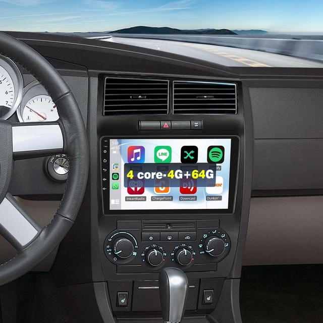 Main image of 4+64G Android Car Radio for Dodge Charger, Dodge Magnum 2005 2006 2007
