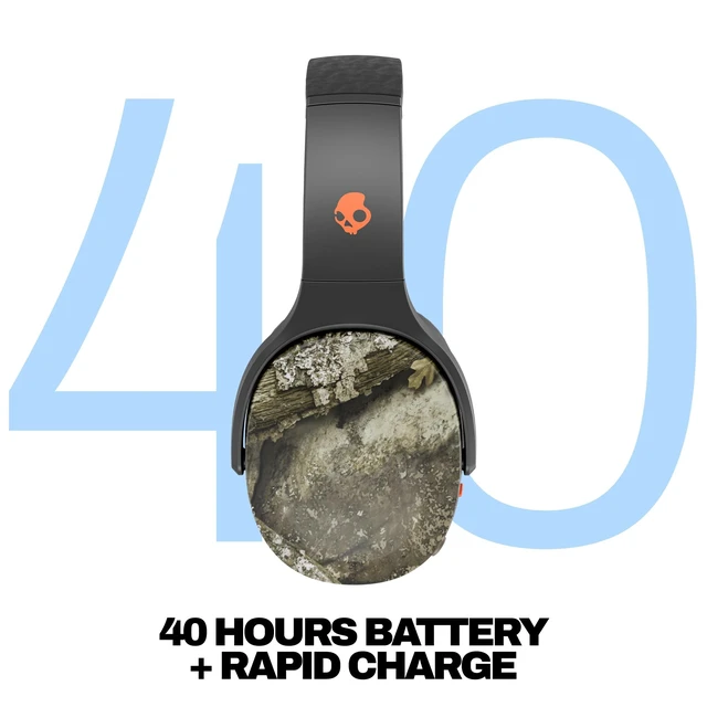 Alt view image 3 of 5 - Skullcandy Crusher Evo Wireless Over-Ear Headphones - Realtree APX