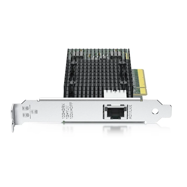 Alt view image 2 of 4 - Alwong 10G PCIe RJ45 Network Card, Equivalent to Intel X540-T1