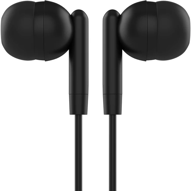 Alt view image 4 of 5 - Maeline 500 Pack Bulk Earbuds, Wired 3.5mm in-Ear Headphones for Classroom, Students, School, Individually Wrapped Earbuds for Laptop, Tablet, Chromebook for Travel, Library, Hotel Black