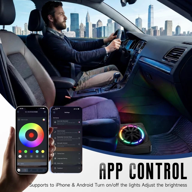 Alt view image 5 of 5 - Driauto 1000W 10" Slim Under Seat Powered Car Subwoofer and Amp Package