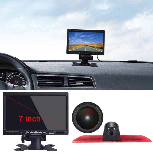 Alt view image 2 of 5 - Super HD 1280x720 Pixel 3rd Brake Light Reversing car Camera Brake lamp Parking for Ford Transit Tourneo Custom Jumbo Kasten V363 F150 F250 F350 V636 MK8 Third MPV ++7" car Reverse Monitor Waterproof