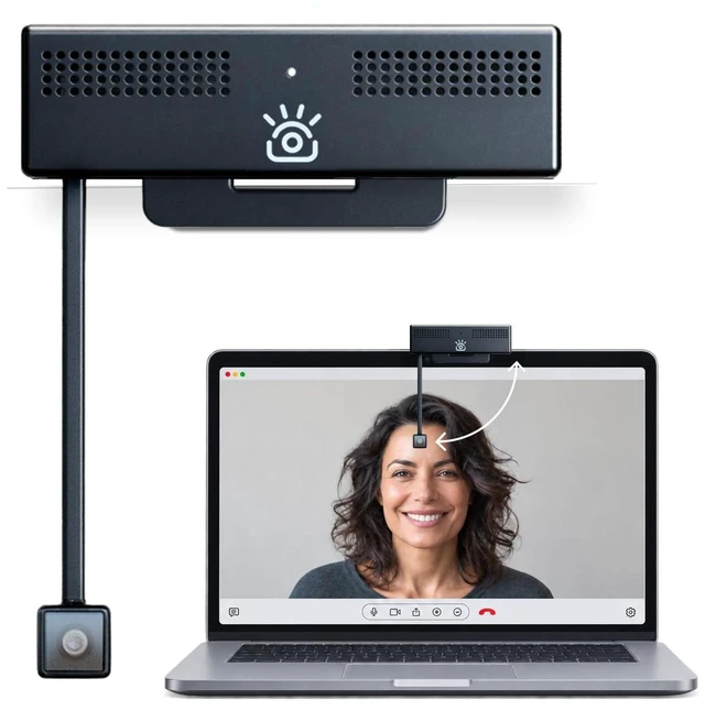 Main image of iContact Camera ProMini 4K Eye Contact Webcam for Laptops Under 20in