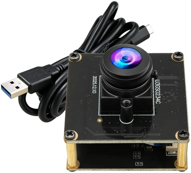 Main image of ELP High Speed 200FPS Global Shutter USB3.0 Fisheye Camera Module Wide Angle 180degree Webcam Board for Computer Mini UVC USB3.0/2.0 PC Camera Fast Frame Lightburn Cameras 1200P 120fps 200 Webcamera