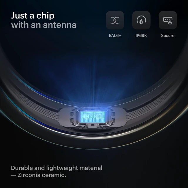 Alt view image 3 of 5 - Tangem Ring The Worlds First Wearable Wallet ^^ Secure, Stylish, Always with You