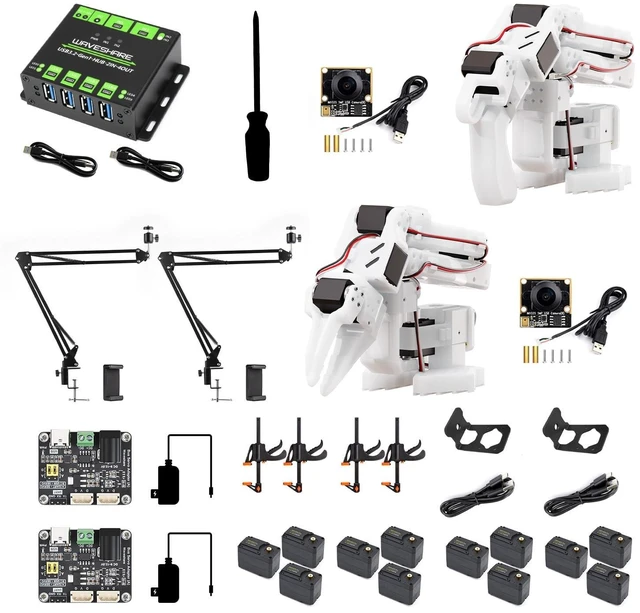 Main image of KLAYERS SO-ARM101 SE Open-Source 6-Axis Robotic Arm, Native Support for Hugging Face LeRobot, High-Torque Bus Servo,NO 3D-Printed Parts