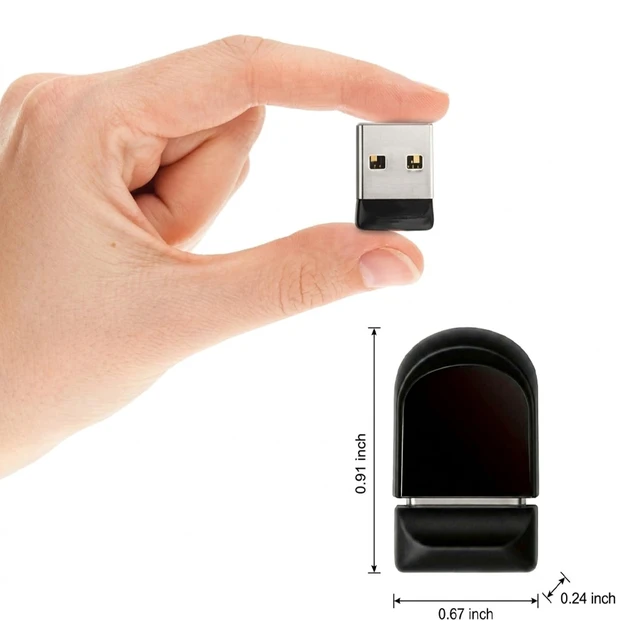 Alt view image 2 of 5 - 5 Pack SUNKANGKIE Ultra-Slim 8GB USB Stick Black, Tough Shell, Nylon Lanyard, Mini USB 2.0 USB Flash Drive for Files/Photos, Works Laptop/TV/Car(5 Pack,8GB)