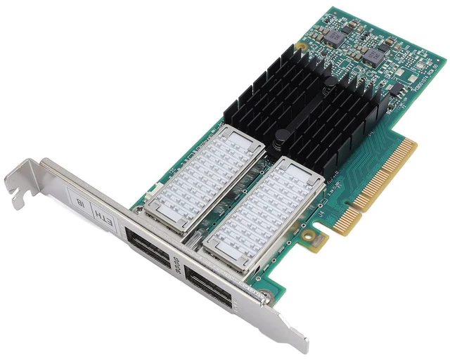 Main image of 40Gb PCIe Network Adapter, Dual QSFP Ports, PCIe 3.0 X8