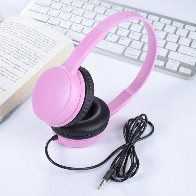 Alt view image 5 of 5 - XOSDA 20 Pack Classroom Bulk Headphones for Kids Students Multi Color, Wholesale School Durable Wired Earphones for Teachers Teens Chromebook Computer Laptop(LS30,20 Mixed)